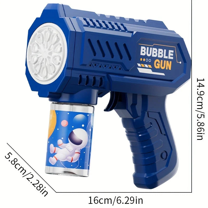 Space Bubble Gun – Electric Handheld Toy (No Battery or Bubble Water Included)