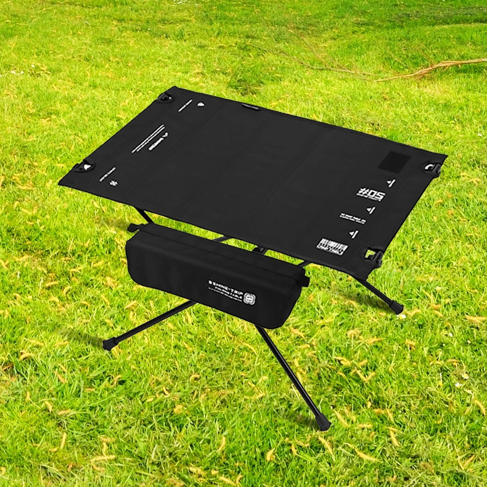 Outdoor Folding Table Multifunctional Lightweight Picnic Table Large Capacity Portable Camping Table for Outdoor Picnic Fishing