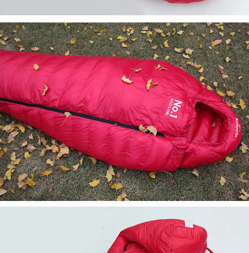 kamperbox Sleeping Bag Winter Sleeping Bag Ultralight Equipment CW1100 Washable