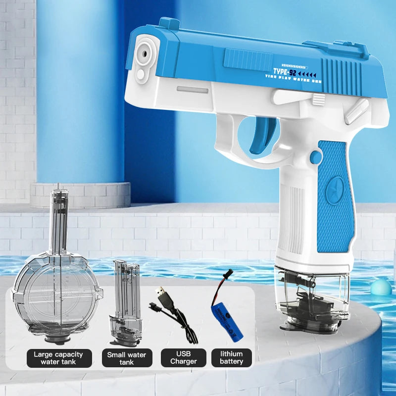 M416 Electric Water Gun – Full Automatic Shooting Toy for Kids & Adults