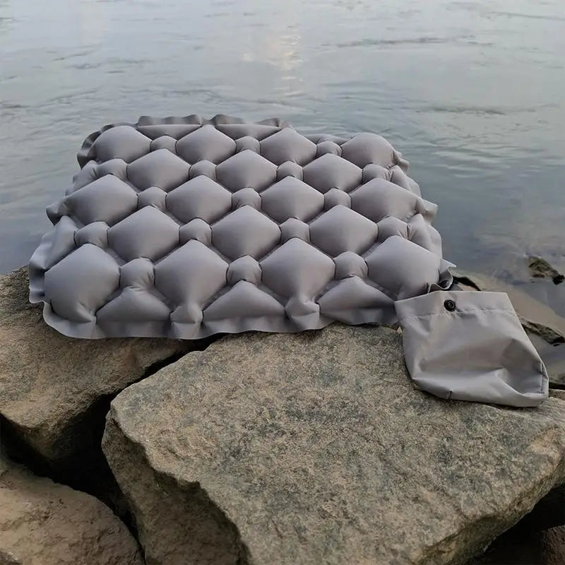 Portable Inflatable Camping Seat Cushion Outdoor Moisture-proof Pad Seat Pad Picnic Sitting Mat For Camp Backpacking Equipment