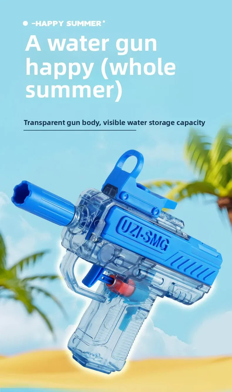 High-Pressure Water Gun – Non-Electric Automatic Beach Toy for Kids & Adults