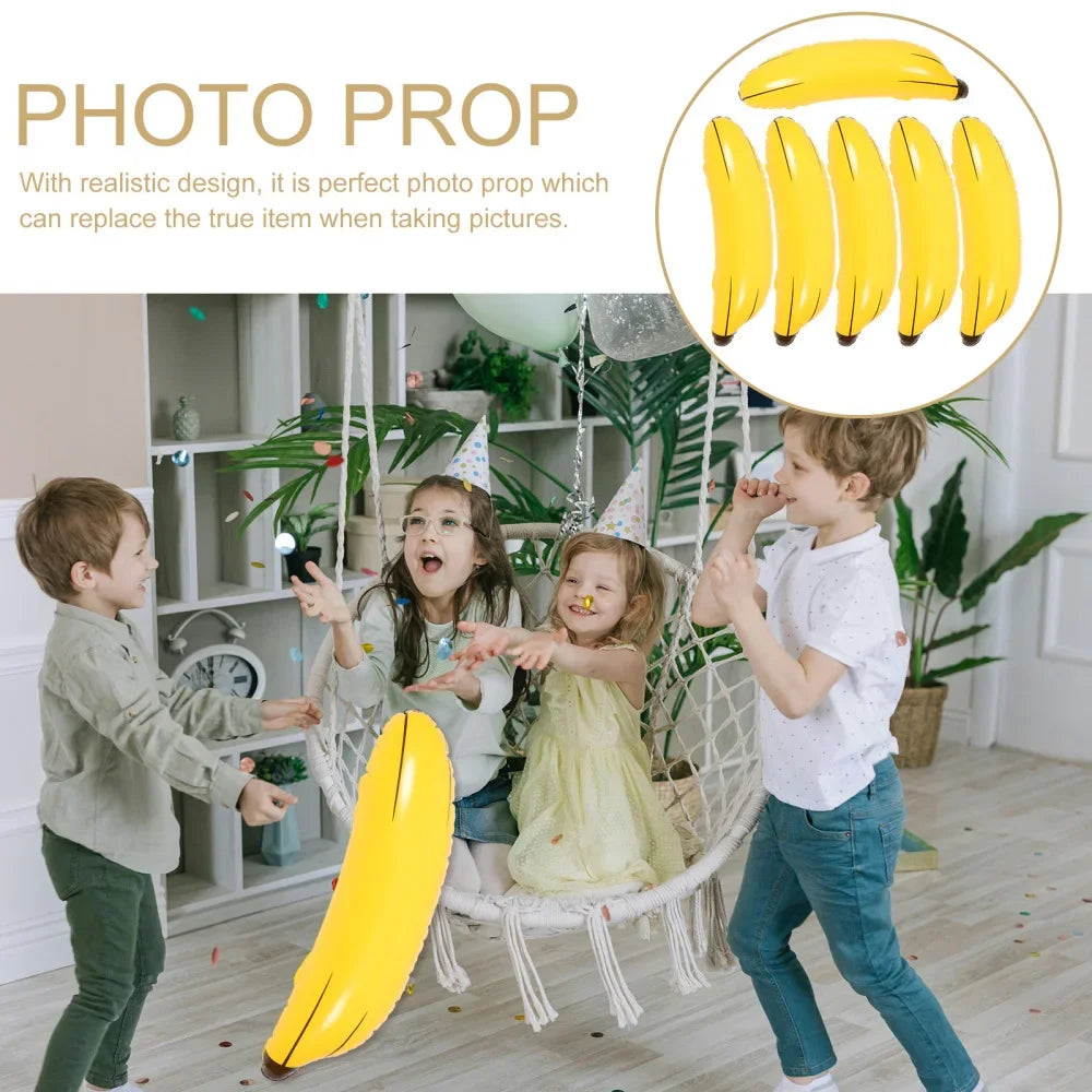 180cm Giant Inflatable Banana – Party Decoration & Photo Prop for Festivals and Garden Events