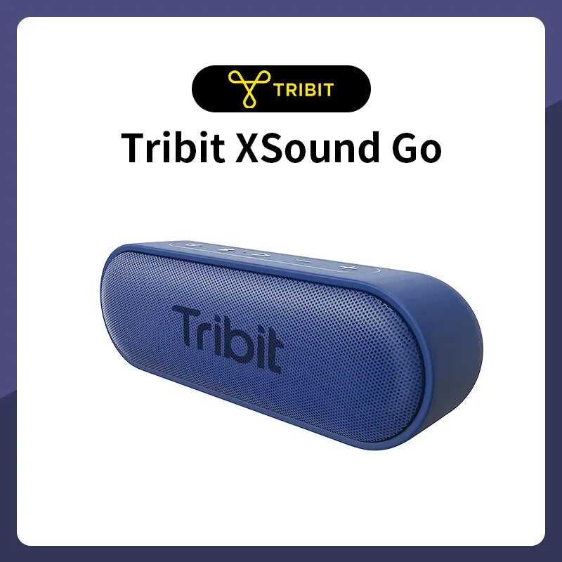 Tribit XSound Go Bluetooth Speaker – IPX7 Waterproof, 24H Playtime, Type-C