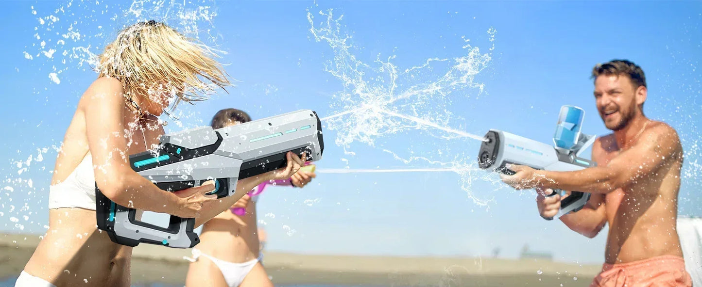 Electric Water Gun – Powerful Automatic Squirt Blaster for Kids & Adults
