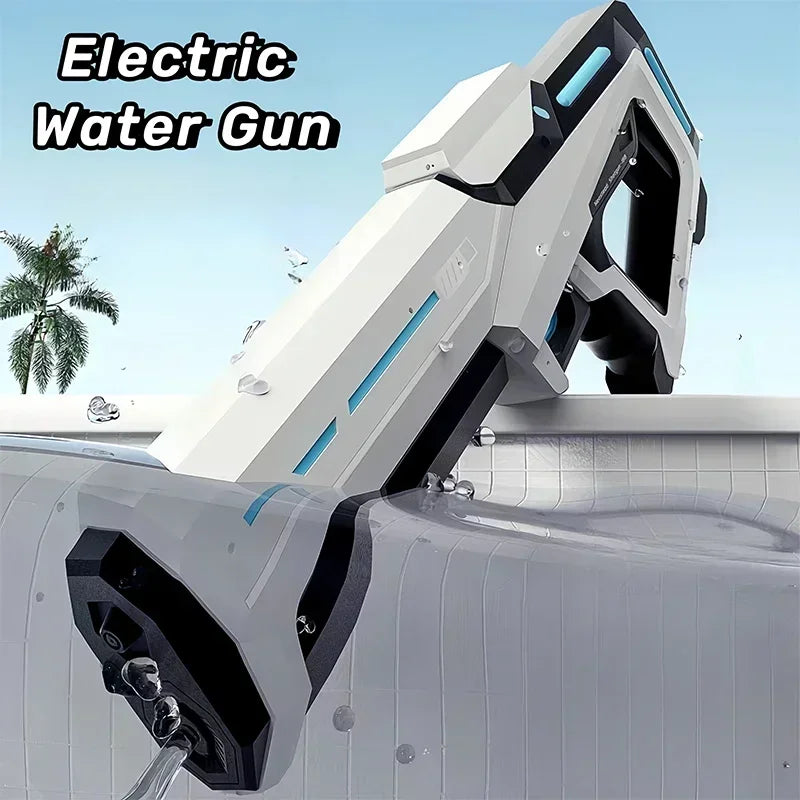 Electric Water Gun – Powerful Automatic Squirt Blaster for Kids & Adults