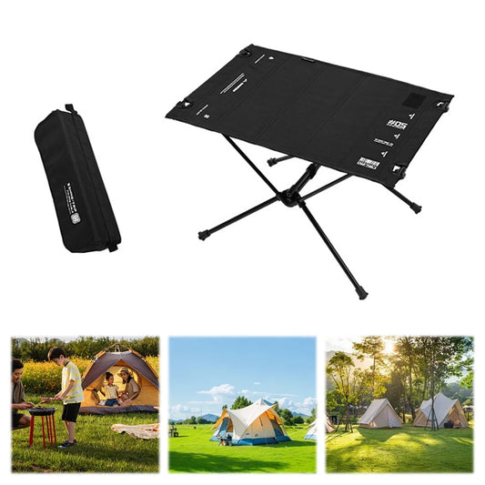 Outdoor Folding Table Multifunctional Lightweight Picnic Table Large Capacity Portable Camping Table for Outdoor Picnic Fishing