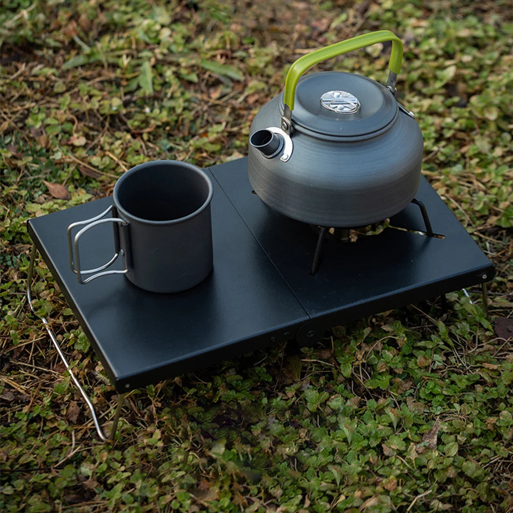 Carbon Steel Mini Camping Table Folding Tea Table Outdoor Folding Table for Outdoor Camping Picnic Hiking Backpacking