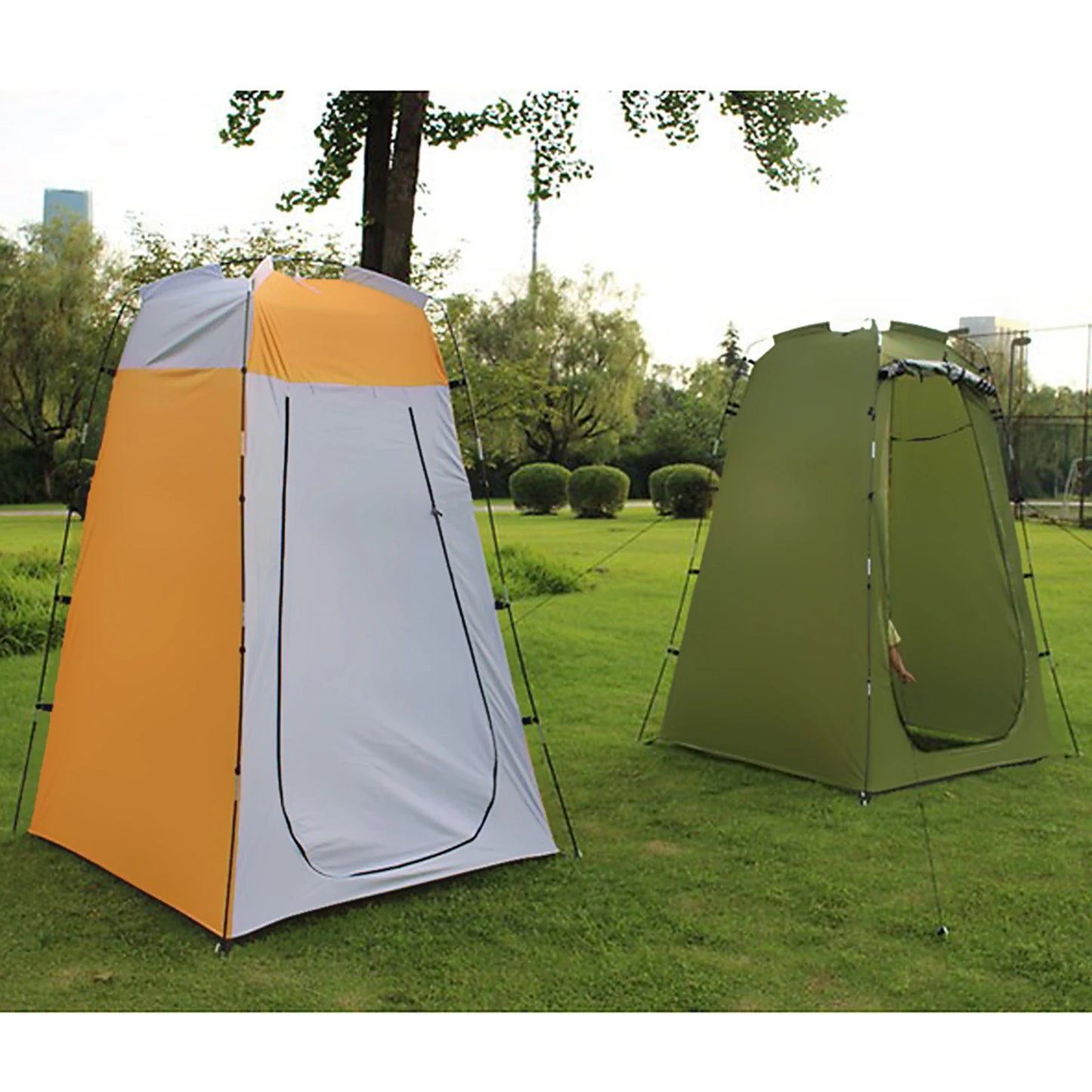 Tear-proof 210T Polyester Camping Tent for Shower 6FT Privacy Changing Room For Camping Biking Toilet Shower Beach