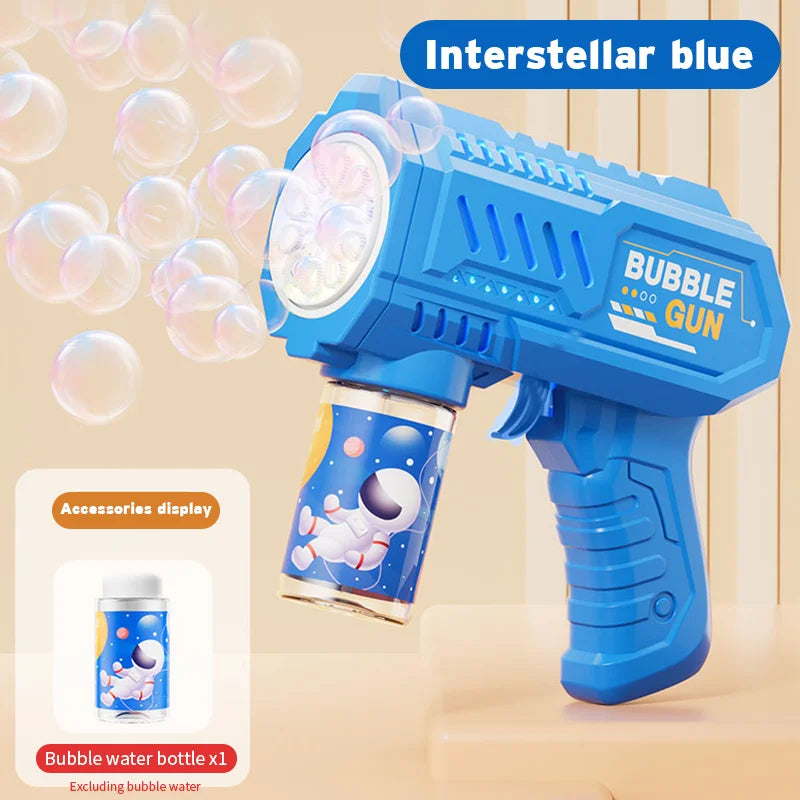 Space Bubble Gun – Electric Handheld Toy (No Battery or Bubble Water Included)