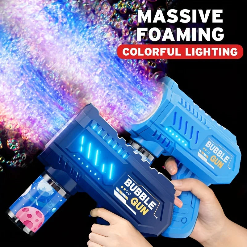 Space Bubble Gun – Electric Handheld Toy (No Battery or Bubble Water Included)