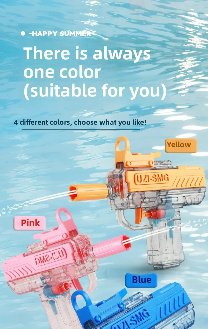 High-Pressure Water Gun – Non-Electric Automatic Beach Toy for Kids & Adults