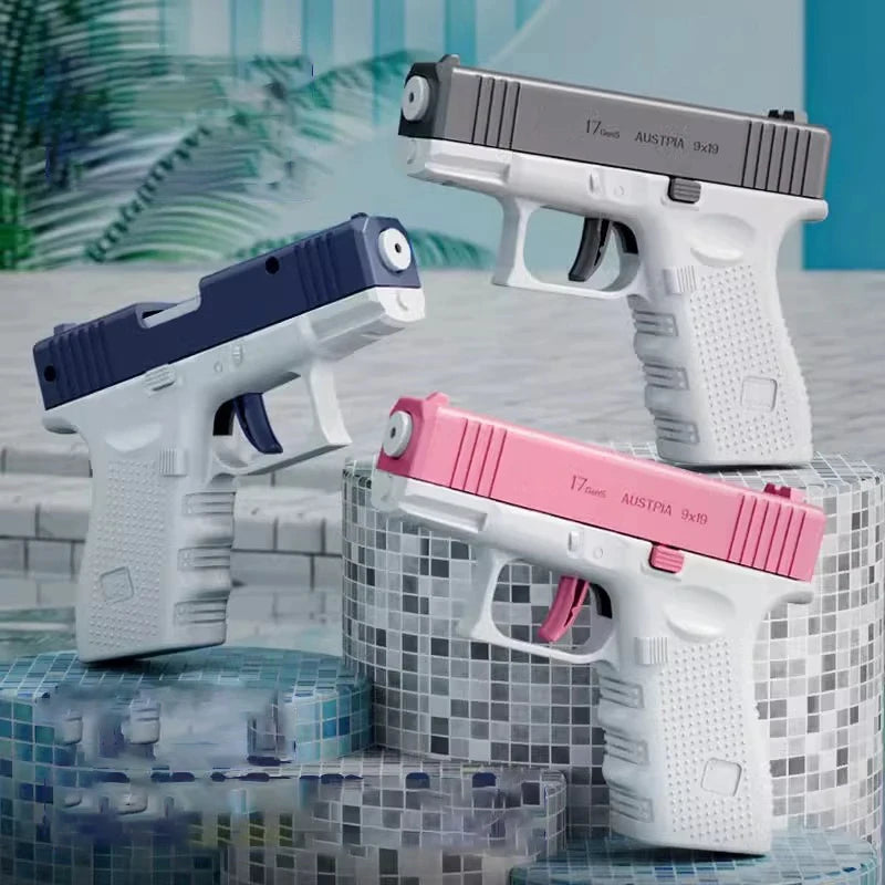 High-Pressure Water Gun – Automatic Energy-Charging Squirt Toy for Kids
