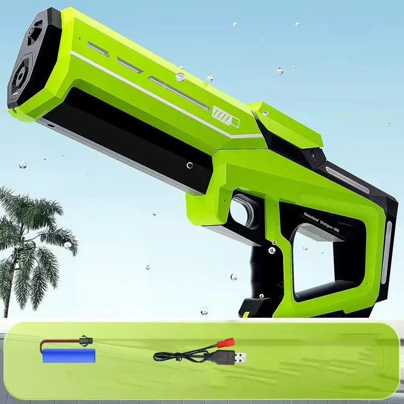 Electric Water Gun – Powerful Automatic Squirt Blaster for Kids & Adults