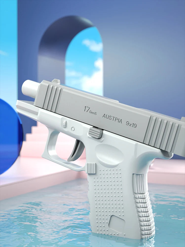 High-Pressure Water Gun – Automatic Energy-Charging Squirt Toy for Kids