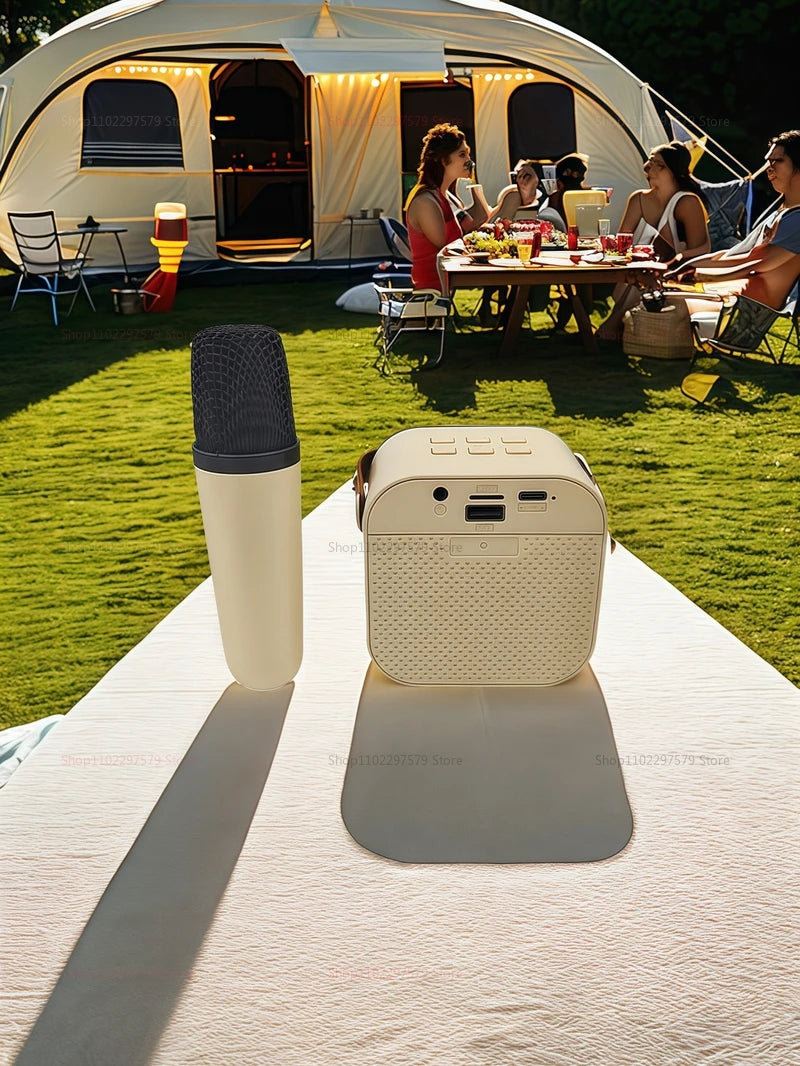 K12 Wireless Bluetooth Speaker with Mic – Waterproof, for Outdoor Karaoke & Parties