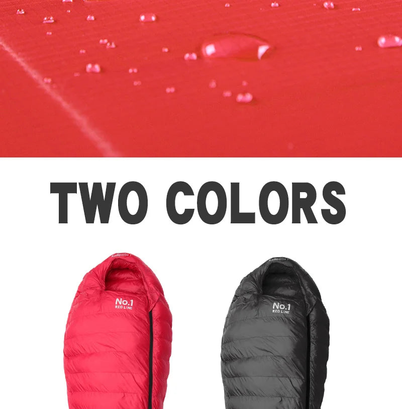 kamperbox Sleeping Bag Winter Sleeping Bag Ultralight Equipment CW1100 Washable