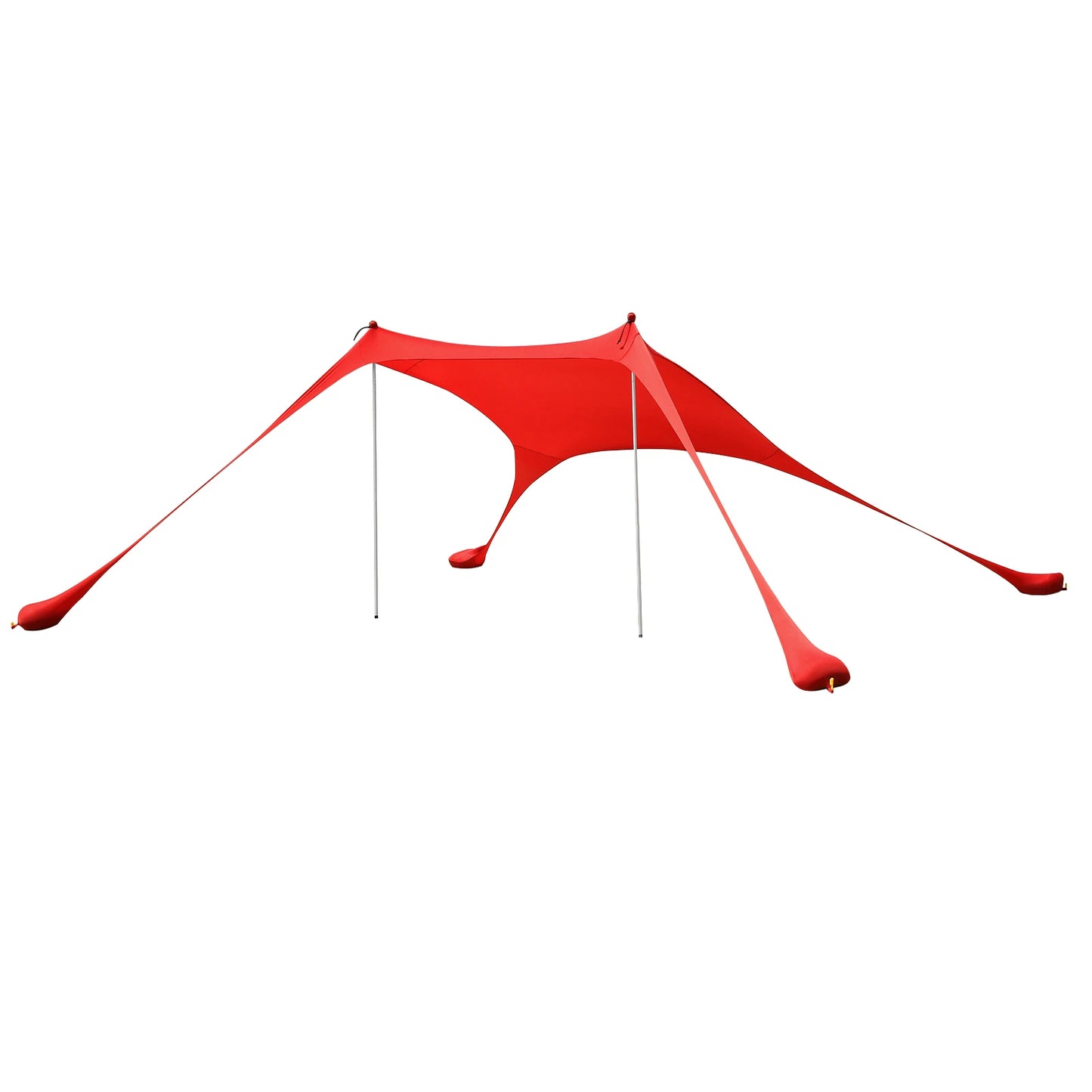 Outdoor Beach Tent Sun Shelter Camping Shades Tents Windproof One-piece Beach Canopy Tents UPF50+ Portable Family Tent For Bea