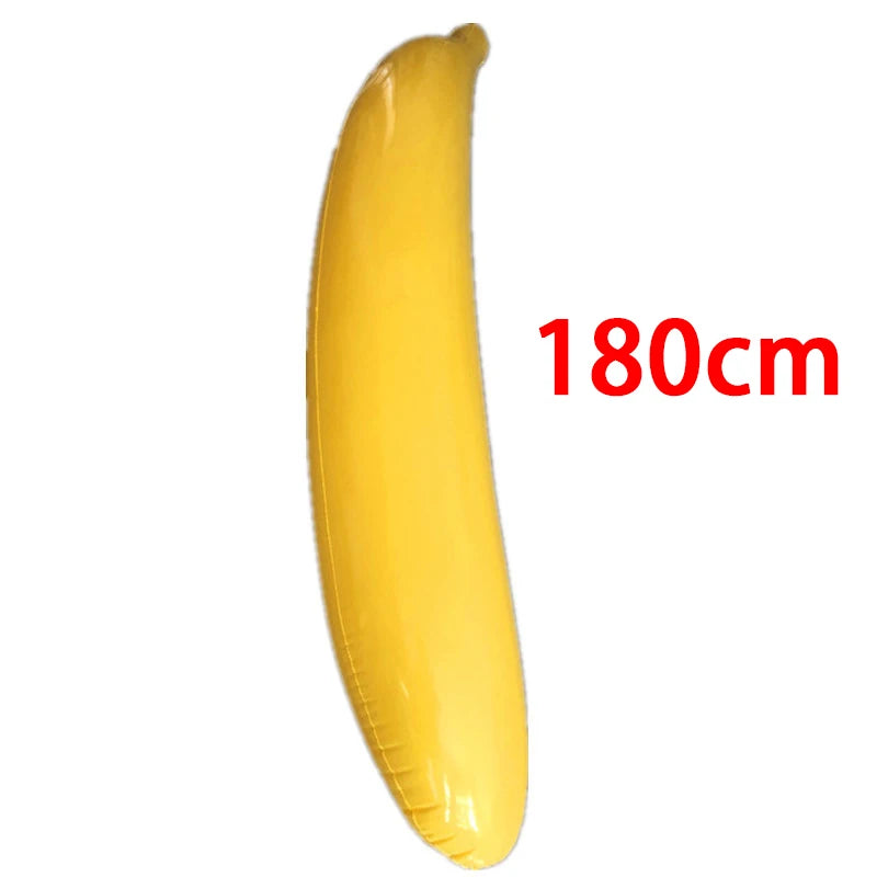 180cm Giant Inflatable Banana – Party Decoration & Photo Prop for Festivals and Garden Events