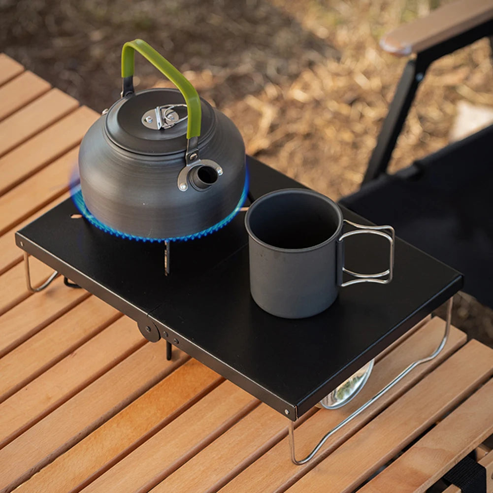 Carbon Steel Mini Camping Table Folding Tea Table Outdoor Folding Table for Outdoor Camping Picnic Hiking Backpacking