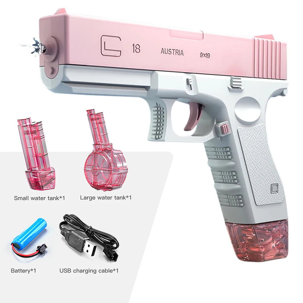 M416 Electric Water Gun – Full Automatic Shooting Toy for Kids & Adults