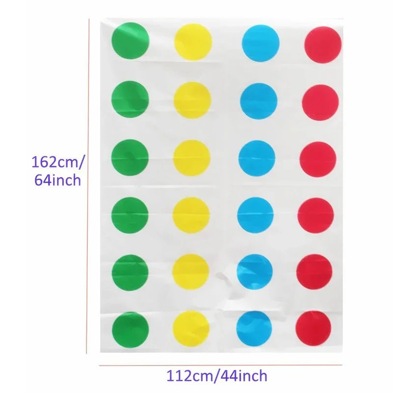 Indoor Outdoor Twister Game – Fun Body Twisting Party Toy for Kids & Adults