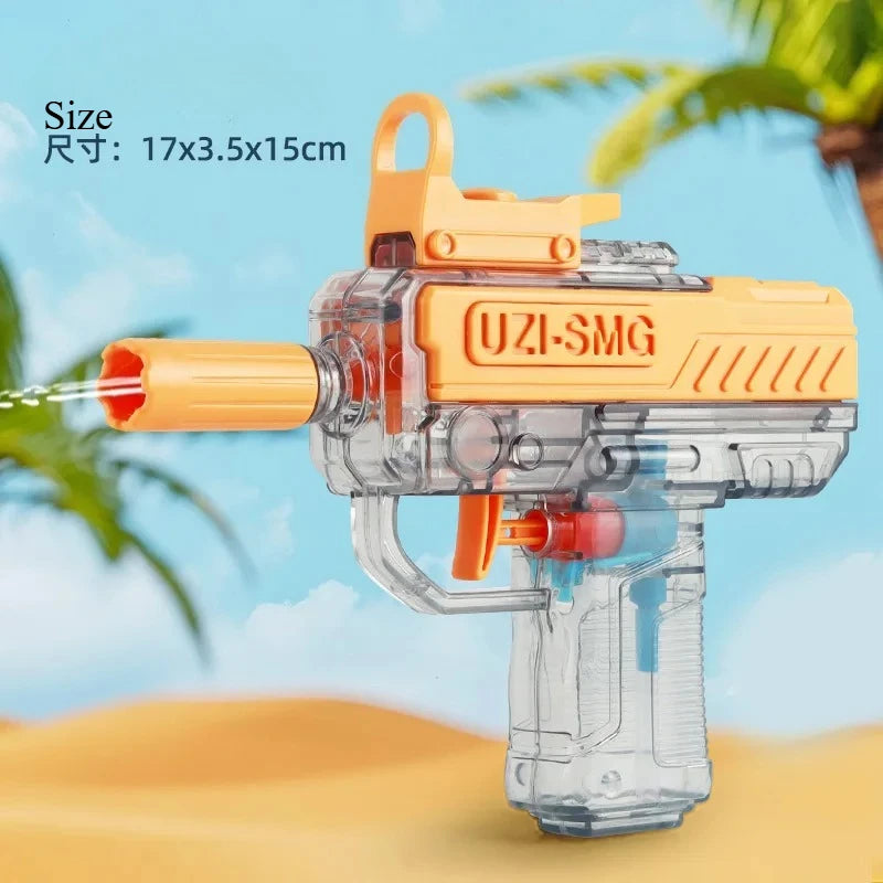 High-Pressure Water Gun – Non-Electric Automatic Beach Toy for Kids & Adults