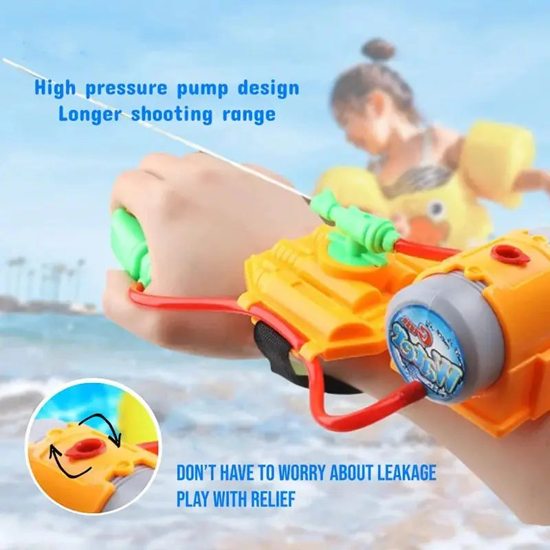 Wrist Water Gun – Wearable Squirt Toy for Pool & Beach Play (Ages 3+)