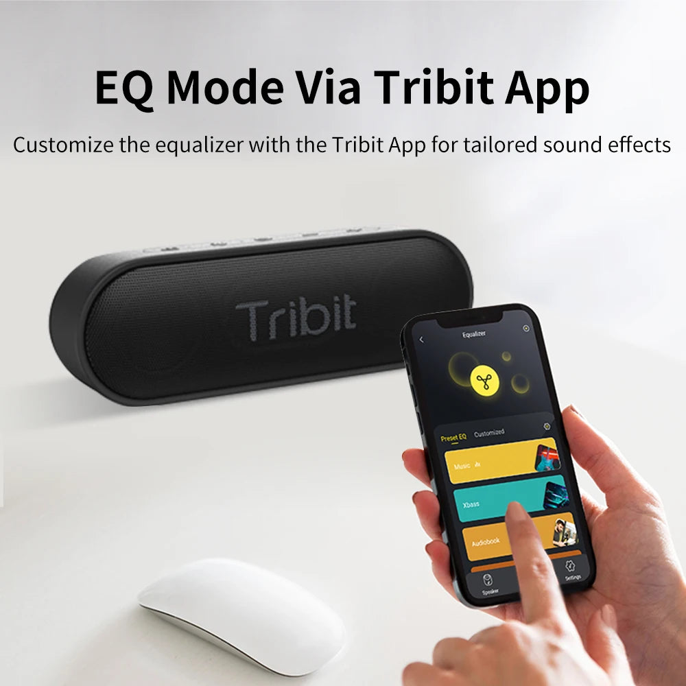 Tribit XSound Go Bluetooth Speaker – IPX7 Waterproof, 24H Playtime, Type-C