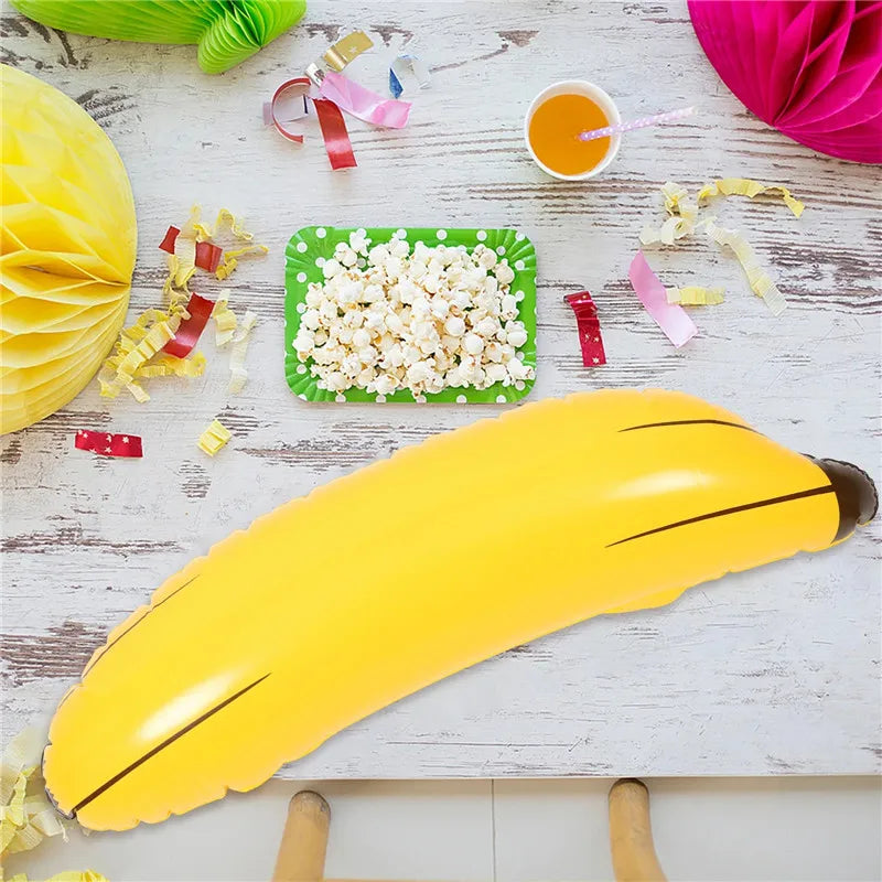 180cm Giant Inflatable Banana – Party Decoration & Photo Prop for Festivals and Garden Events